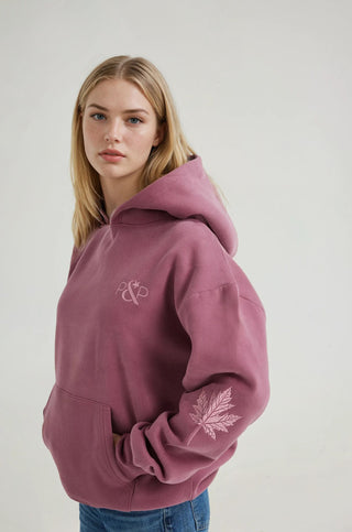 Autumn - Winter Hoodie Plum