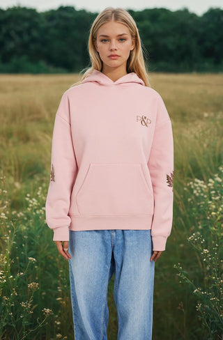 Autumn - Winter Hoodie Pink
