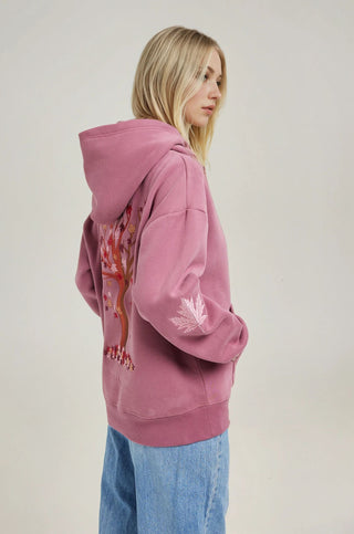 Autumn - Winter Hoodie Plum