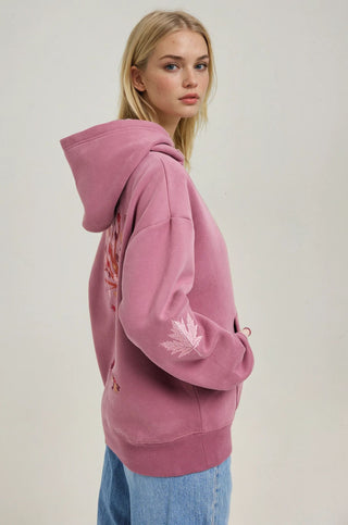 Autumn - Winter Hoodie Plum