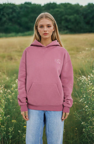 Autumn - Winter Hoodie Plum