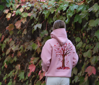 Autumn - Winter Hoodie Pink